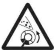 HUSQVARNA 122LK - Symbols on the machine and/or in the manual: - 6