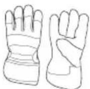 HUSQVARNA 122LK - GLOVES - 1