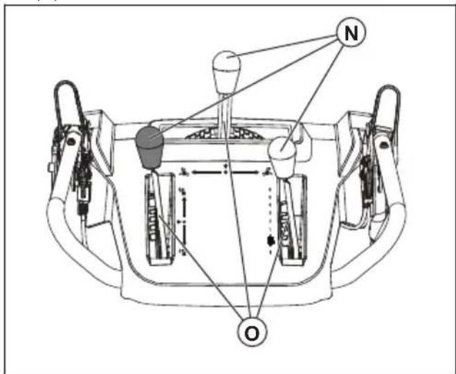 HUSQVARNA ST 330 - Pour installer la commande à distance du déflecteur de la goulotte - 2