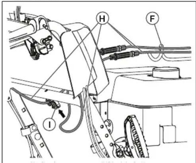 HUSQVARNA ST 330 - To install the chute deflector and chute rotator head - 2