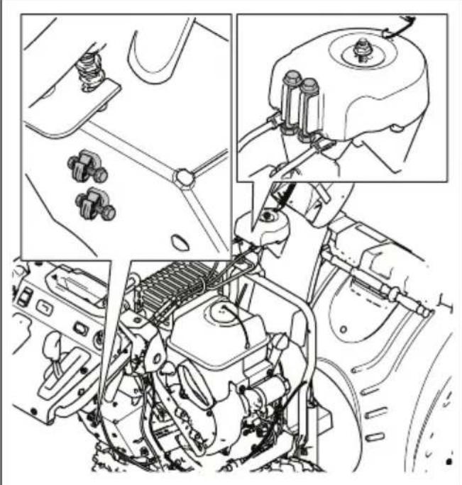 HUSQVARNA ST 427T - Pour fixer les goupilles de toute de remplacement - 1