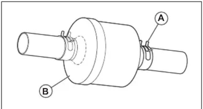 HUSQVARNA TC 242TX - Remplacer le filtré de conduite de carburant - 1