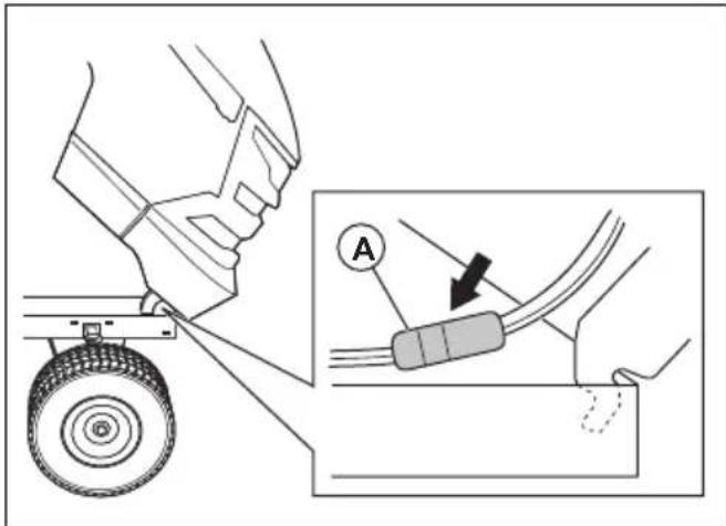 HUSQVARNA TC 242TX - Extracción e instalación de la cubierta del motor y del Conjunto de rejilla - 1
