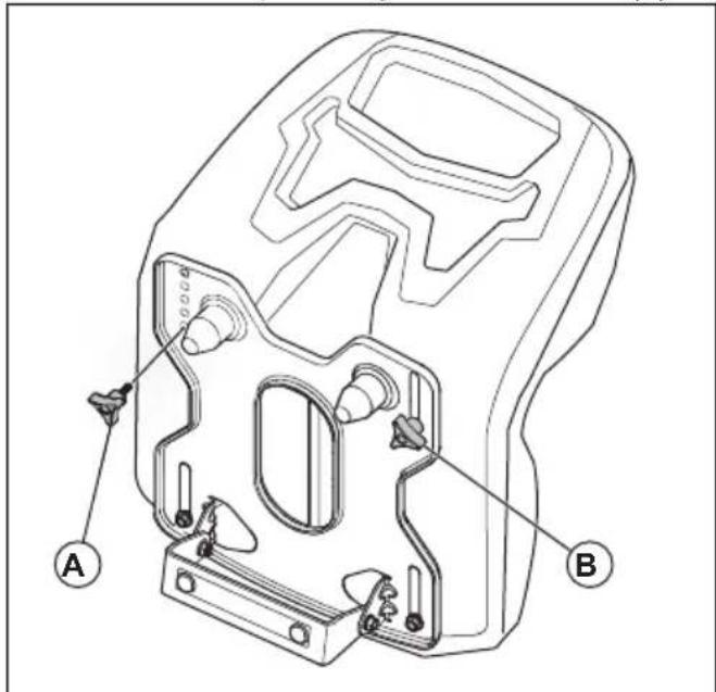 HUSQVARNA TC 242TX - Regolazione del sedile - 1