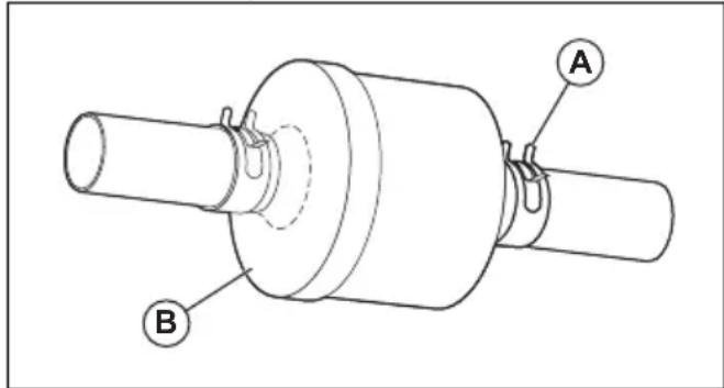 HUSQVARNA TC 242TX - Sustitudon del filtrode combustible en linea - 1