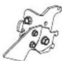 HUSQVARNA TC238TX - Loose parts for the grass catcher - 1