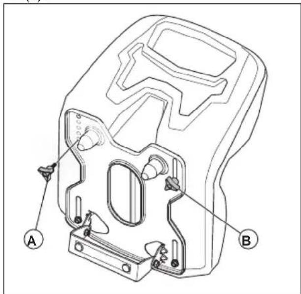HUSQVARNA TC238TX - Regolazione del sedile - 1
