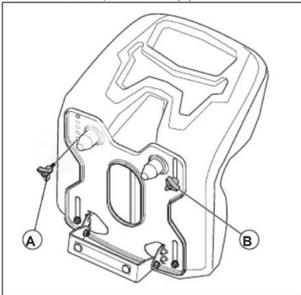 HUSQVARNA TC238TX - De stoel afstellen - 1