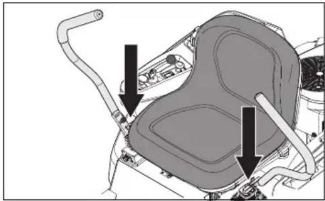 HUSQVARNA Z 242F - Feststellbremse - 1