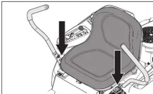 HUSQVARNA Z 242F - Park Brake - 1