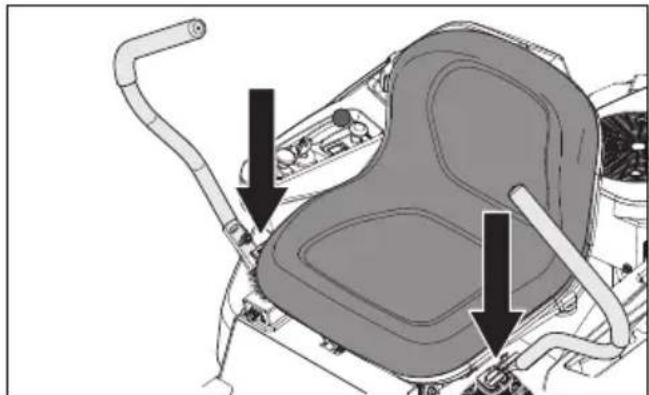HUSQVARNA Z 242F - Frein de stationnement - 1