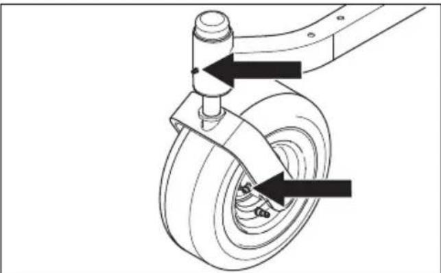 HUSQVARNA Z 242F - Vordere Radlager - 1
