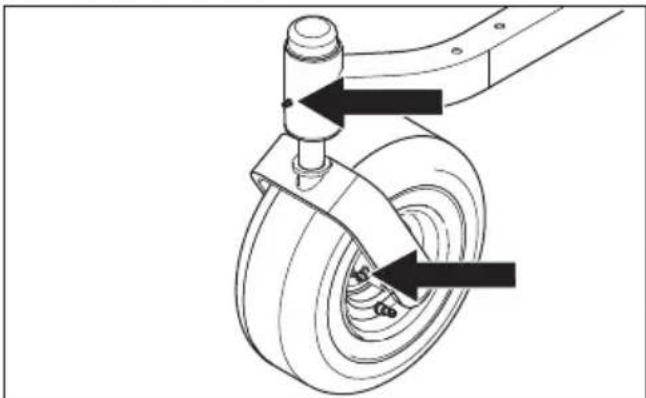 HUSQVARNA Z 242F - Front Wheel Bearings - 1