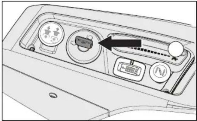 HUSQVARNA Z 242F - Interruptor de encendido - 1