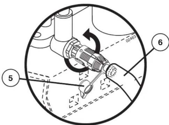 HUSQVARNA TS 142TX - Vidange de I'huile du moteur - 2