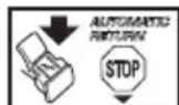 HUSQVARNA 445e II - Controlo da proteção anti-retroprocesso - 1
