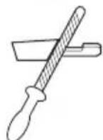 HUSQVARNA 435 II - Filing equipment and filing angles - 6