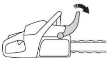 HUSQVARNA 545 II - Starten als de motor koud is - 2