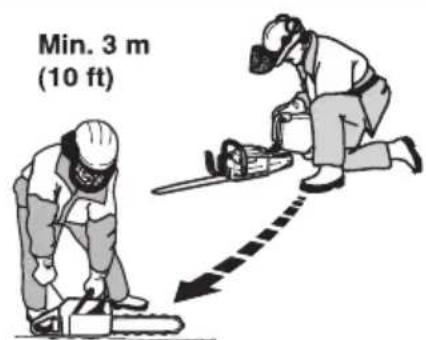 HUSQVARNA 545 II - Sicherer Umgang mit Kraftstoff - 2