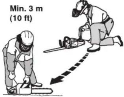 HUSQVARNA 545 II - Sécurité carburant - 2