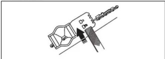HUSQVARNA 545 II - Pour régler la jauge de profondeur - 2