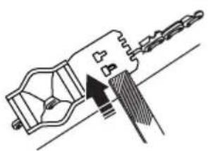 HUSQVARNA 545 II - Hoogte van de dieptesteller aanpassen - 2