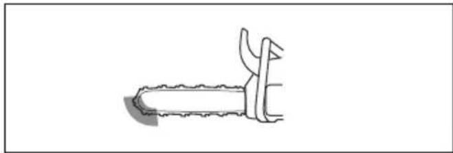 HUSQVARNA 545 II - De veilige hoek-methode gebruiken - 3