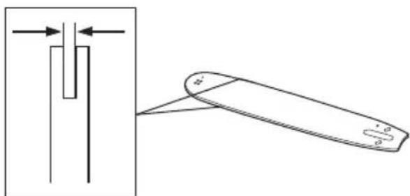 HUSQVARNA 545 II - So scharfen Sie die Sagekette - 6