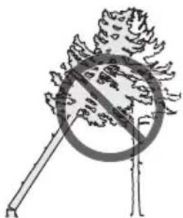 HUSQVARNA 545 II - De valrichting bepalen - 3