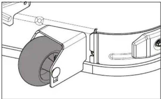 HUSQVARNA Z 448 - Anti-scalp Rollers - 1