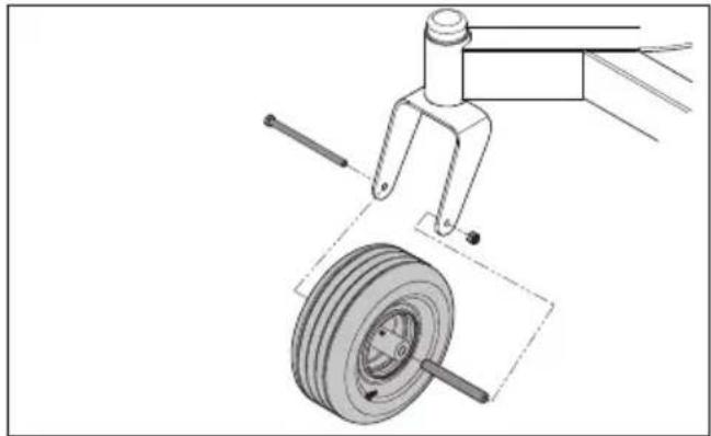 HUSQVARNA Z 448 - Caster Wheels - 1