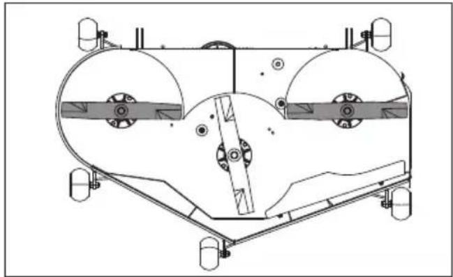 HUSQVARNA Z 448 - Adjusting the Mower Deck Leveling Deck - 1