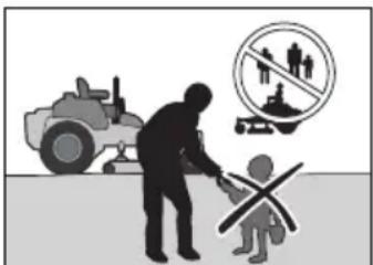 HUSQVARNA Z 448 - Protection des enfants - 1
