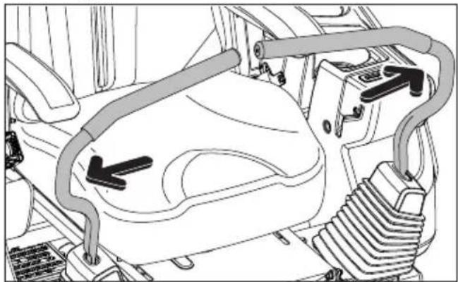 HUSQVARNA Z 448 - Steering Control Levers - 1