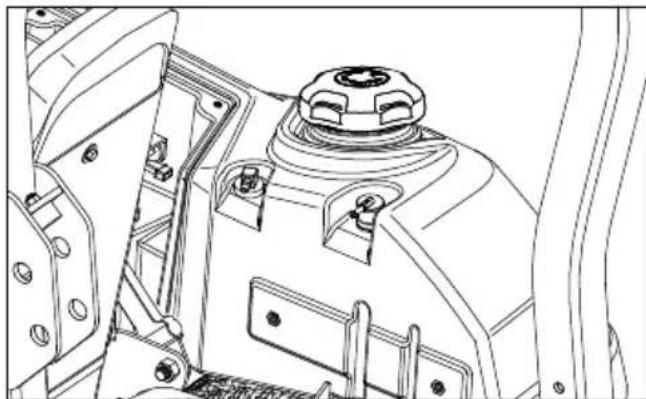 HUSQVARNA Z 448 - Réservoir de carburant - 1