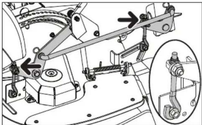 HUSQVARNA Z 448 - Adjusting the Mower Deck Leveling Deck - 2