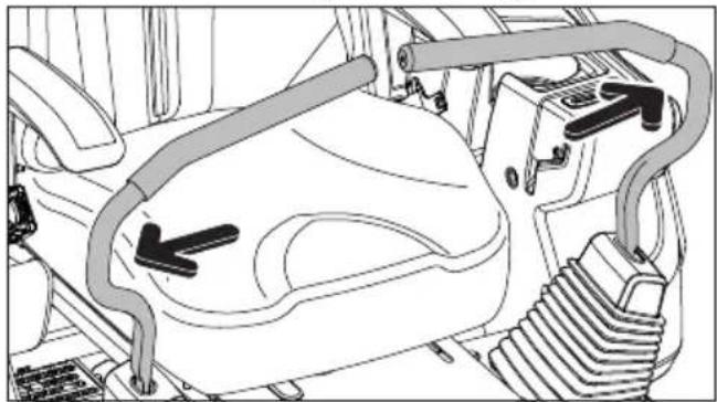 HUSQVARNA Z 448 - Hebel zur Lenkungssteuerung - 1