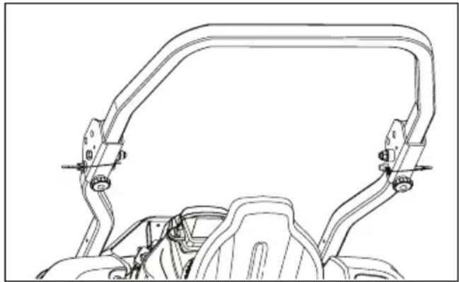 HUSQVARNA Z 448 - Sistema de proteccion antivuelco - 1