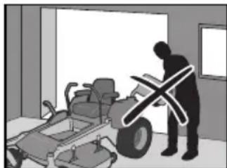 HUSQVARNA Z 448 - Veilige hantering van benzine - 2