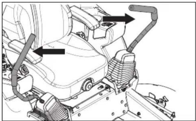 HUSQVARNA Z 560x - Frein de stationnement - 1