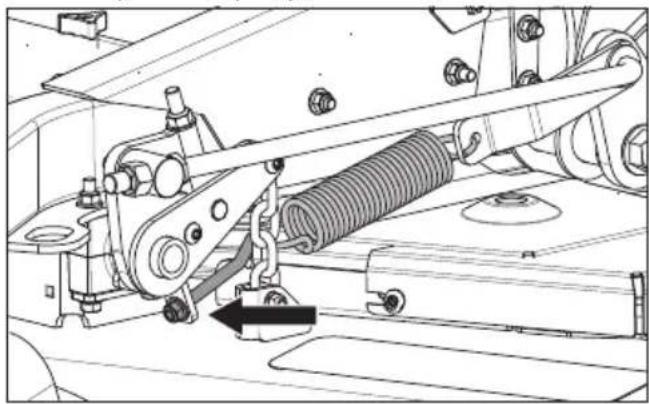 HUSQVARNA Z 560x - Deck Lift Spring - 1