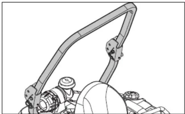 HUSQVARNA Z 560x - Sistema di protezione antiribaltamento - 1