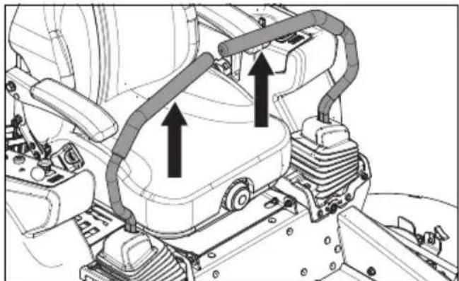 HUSQVARNA Z 560x - Steering Control Levers - 1