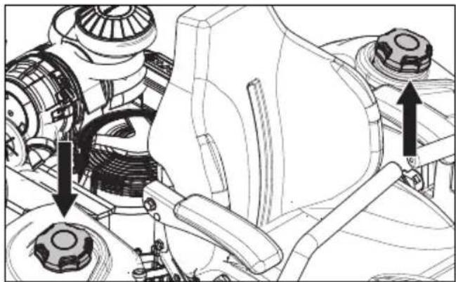 HUSQVARNA Z 560x - Reservoirs de carburant - 1