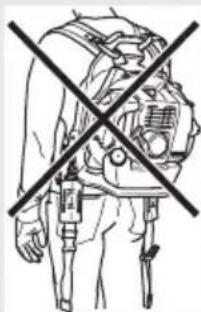 HUSQVARNA 570BFS - Réglage du harnais - 2