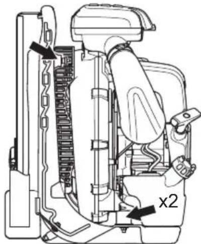 HUSQVARNA 570BFS - Vibration damping system - 1