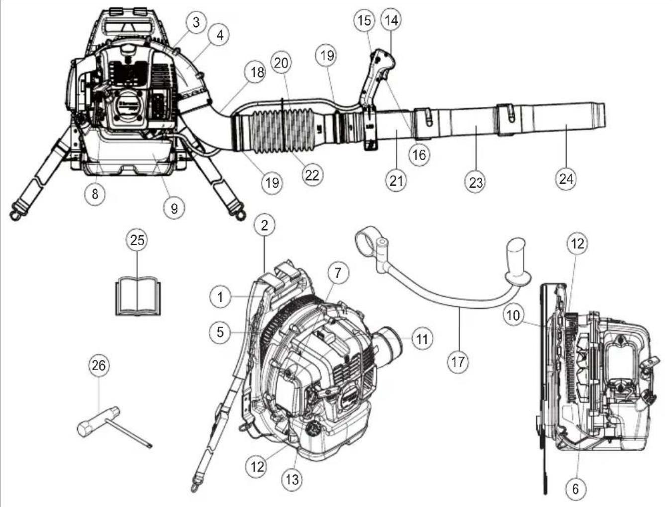 HUSQVARNA 570BFS - QUE ES QUE? - 1