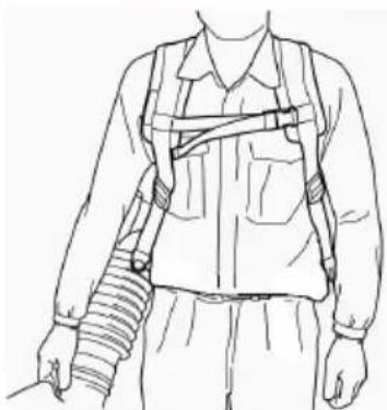 HUSQVARNA 570BFS - Ajuste del arnés - 3