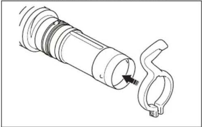 HUSQVARNA 580BFS - To assemble the tube and handle on the product :580BFS Mark III - 2