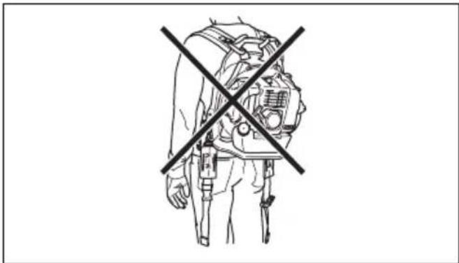 HUSQVARNA 580BFS - Interruptor de detención - 2